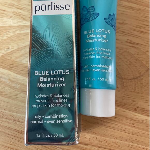 Purlisse - Blue Lotus Balancing Moisturizer 1.7 fl. oz. NEW - Picture 4 of 4